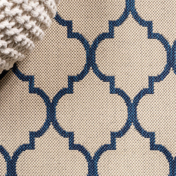 Arabesque Ogee Trellis Indoor/outdoor Area Rug